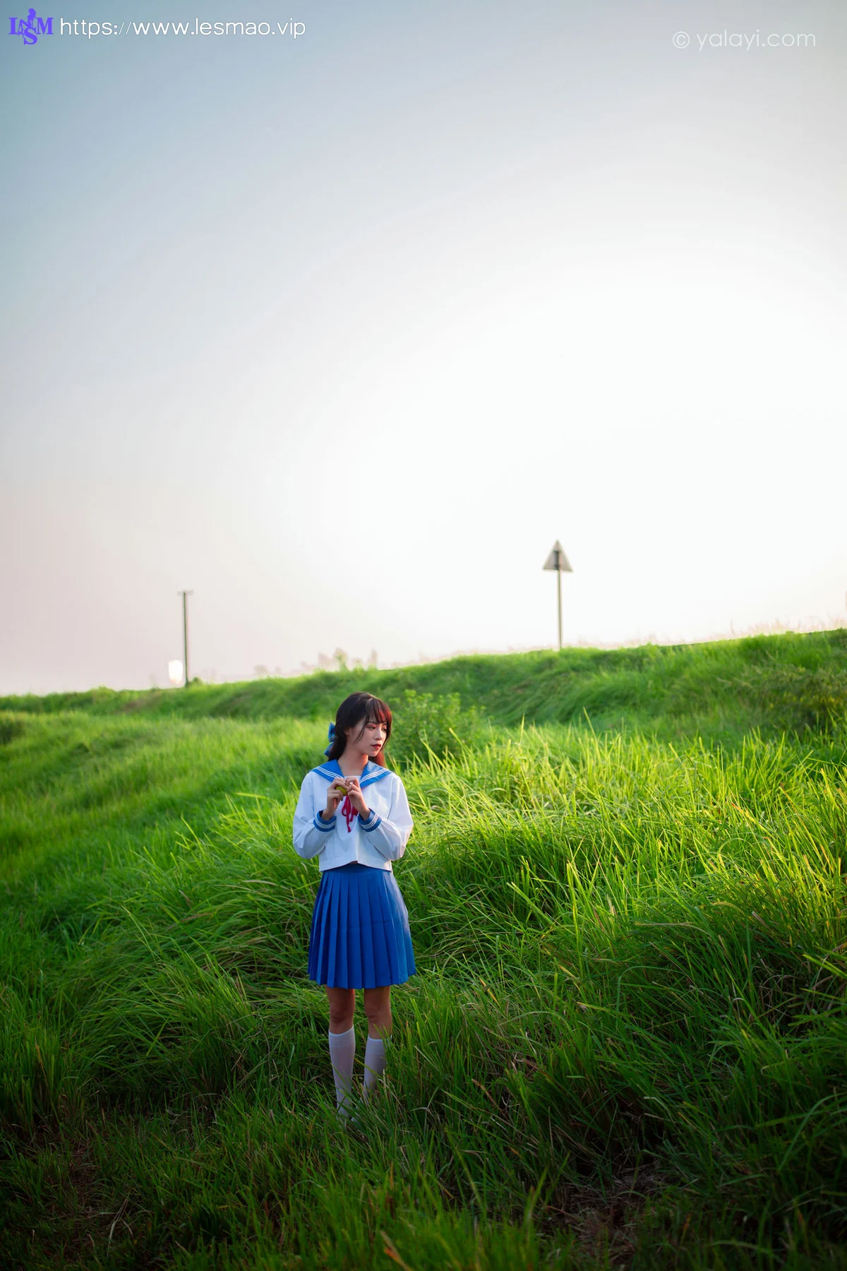 YALAYI 雅拉伊 Vol.723    丽雅 秋意浓 制服少女 - 5