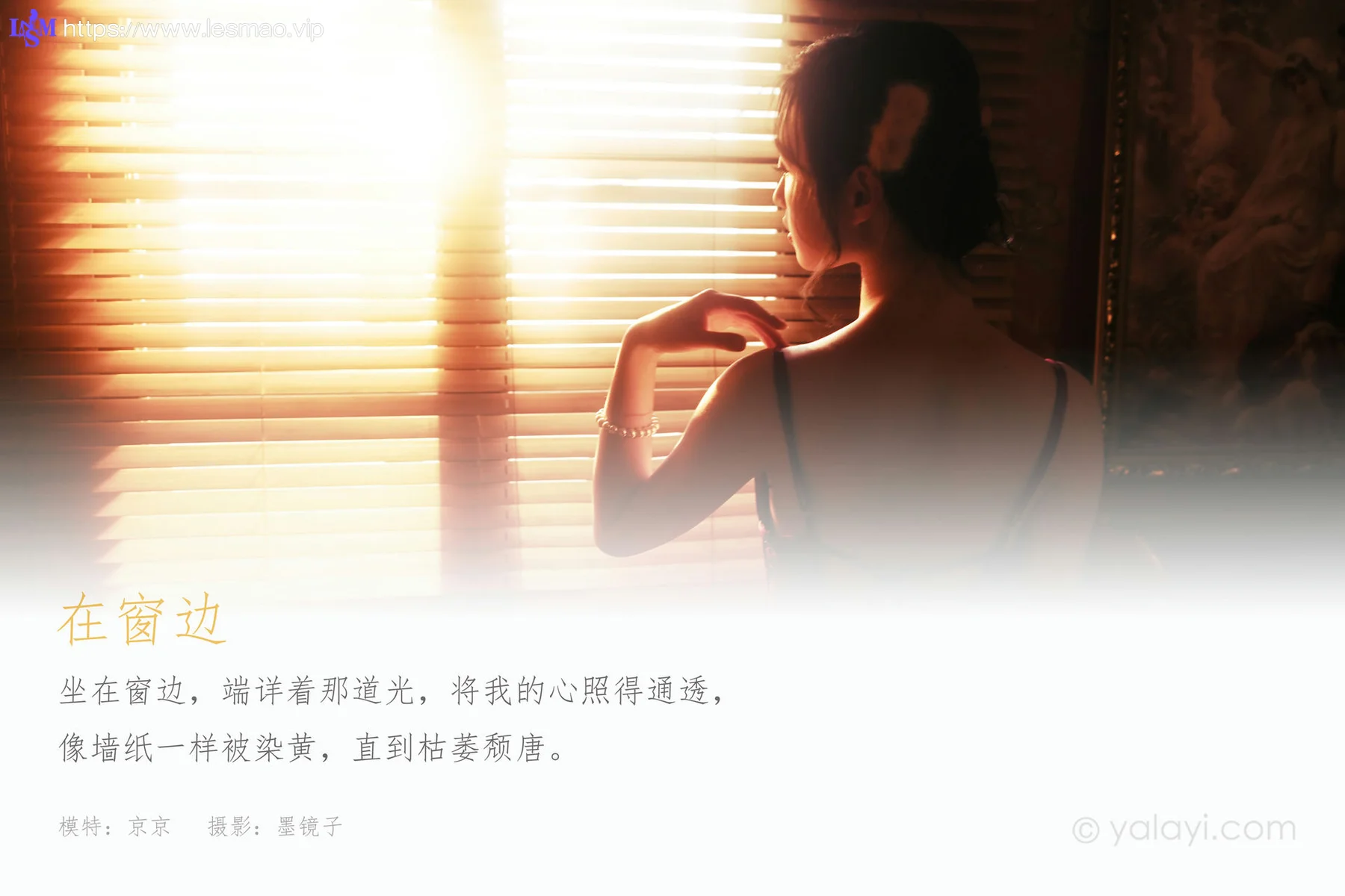 YALAYI 雅拉伊 Vol.784    京京 在窗边 - 1