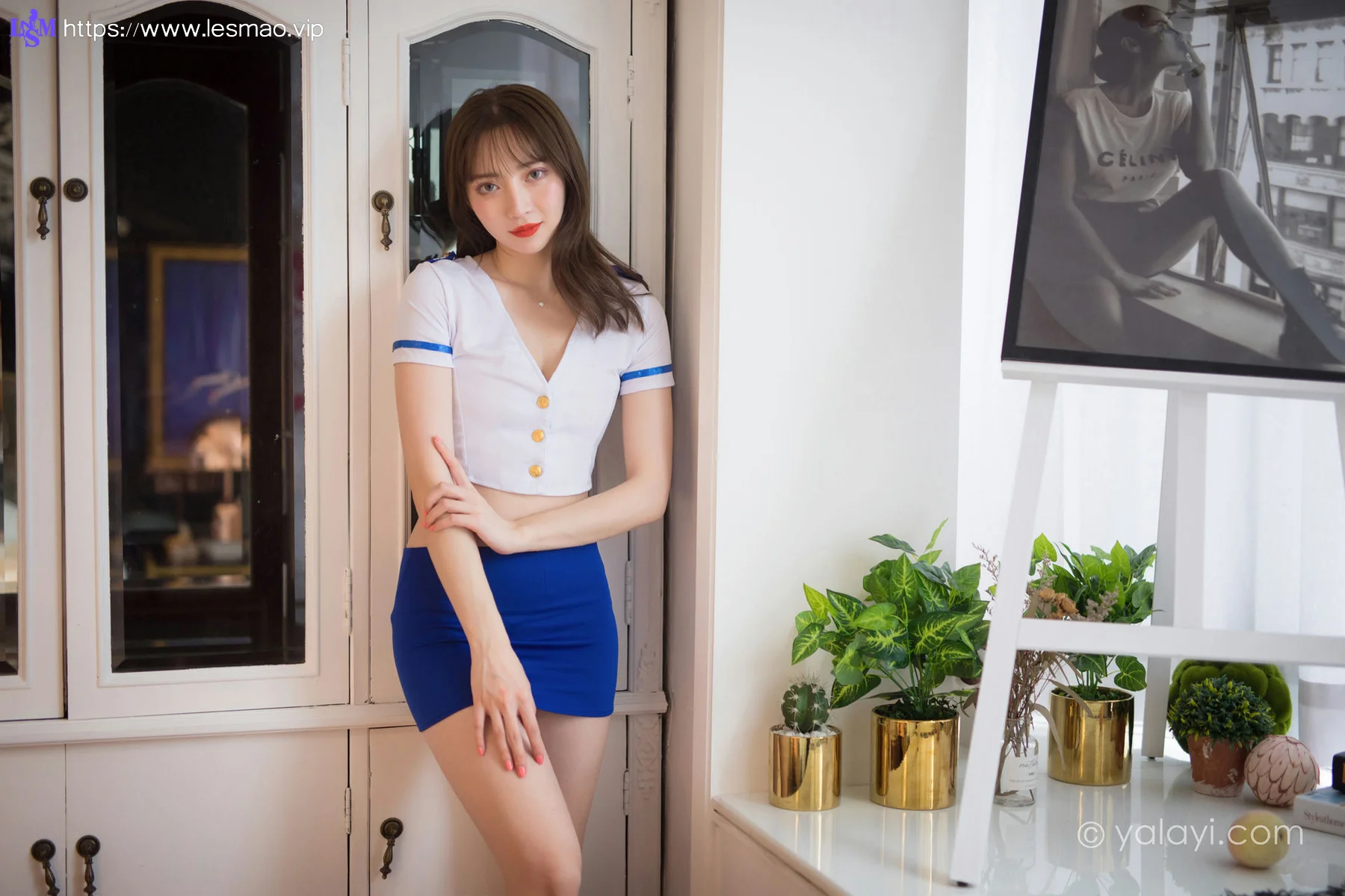YALAYI 雅拉伊 Vol.803   白雪 空中玩家 - 4