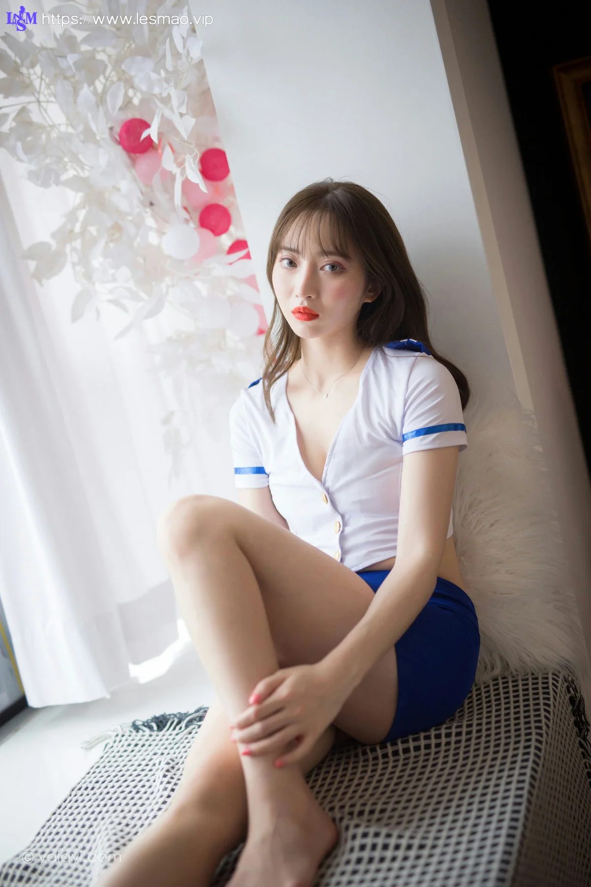 YALAYI 雅拉伊 Vol.803   白雪 空中玩家 - 5