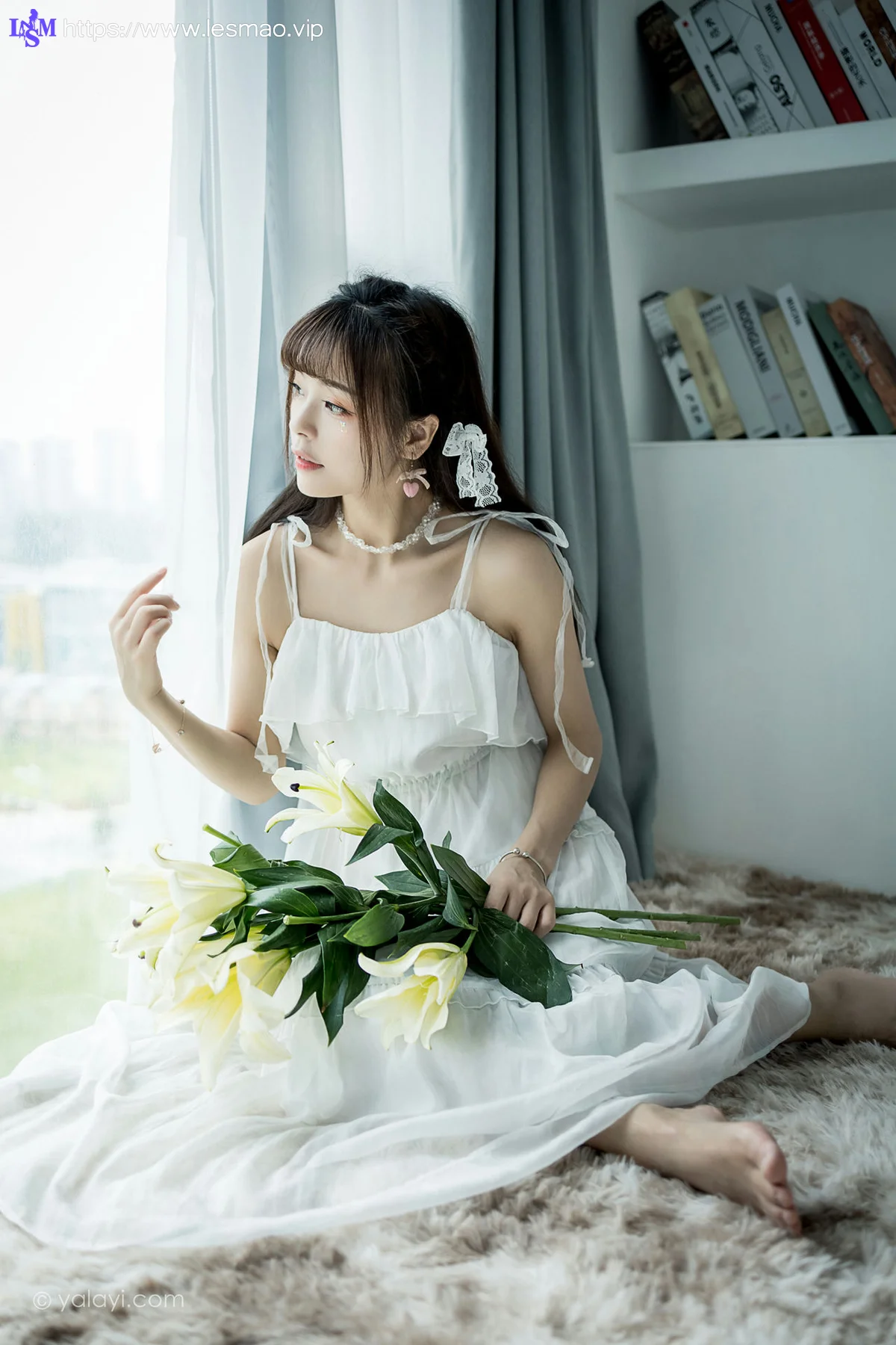 YALAYI 雅拉伊 Vol.804   程小蝶 白色恋人 - 2