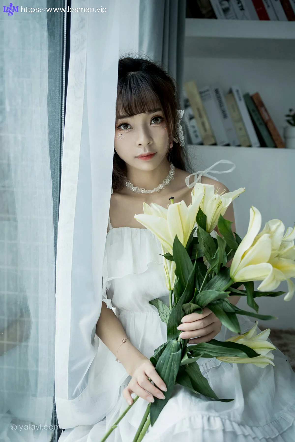 YALAYI 雅拉伊 Vol.804   程小蝶 白色恋人 - 5