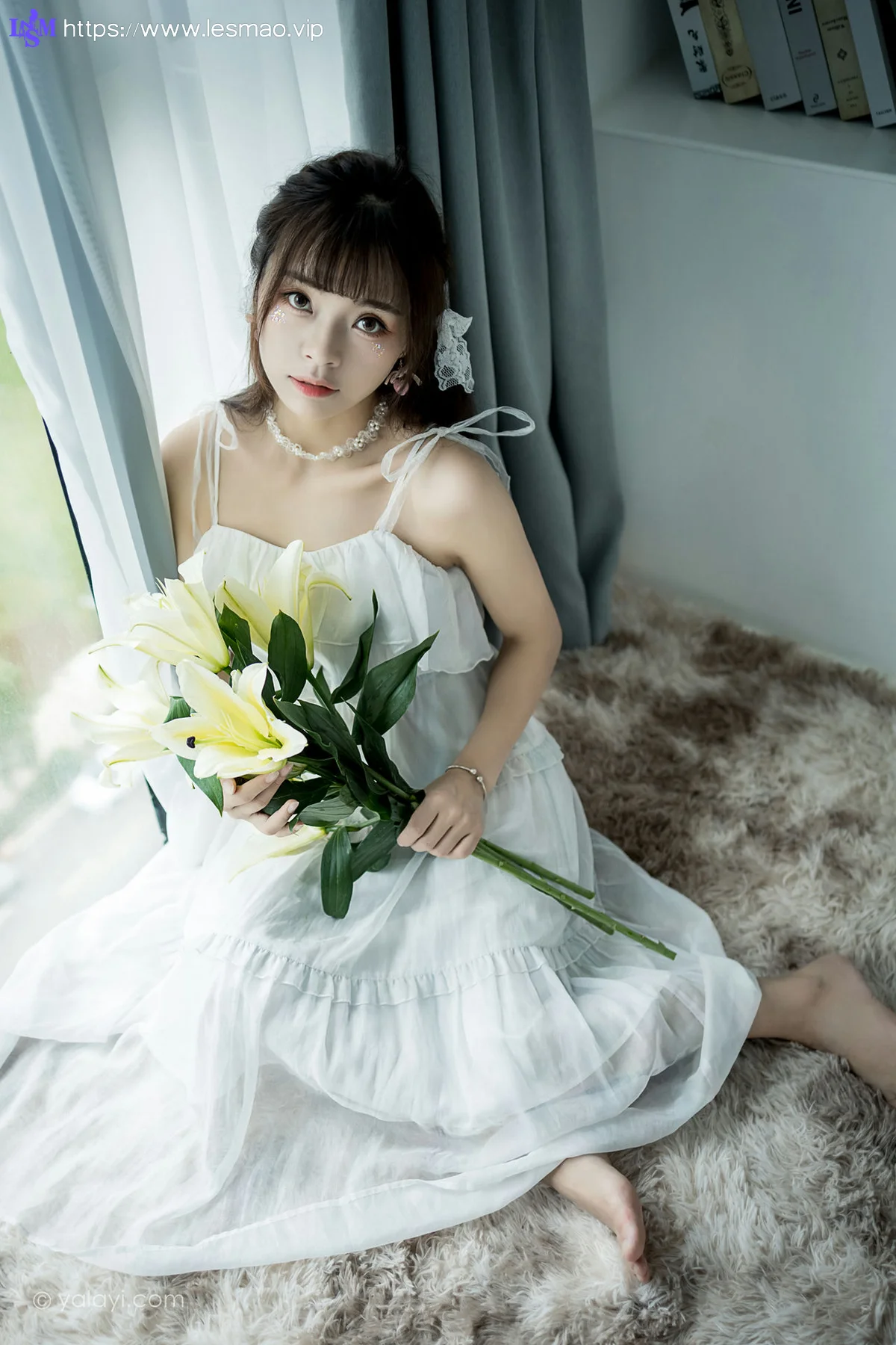 YALAYI 雅拉伊 Vol.804   程小蝶 白色恋人 - 7
