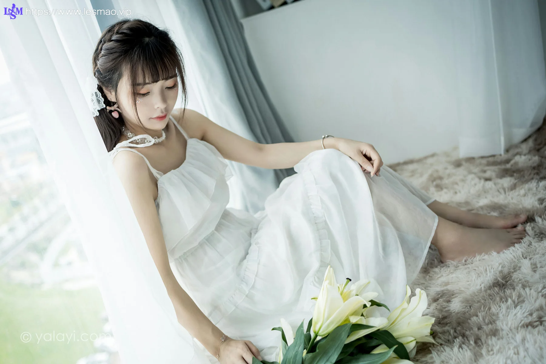 YALAYI 雅拉伊 Vol.804   程小蝶 白色恋人 - 10