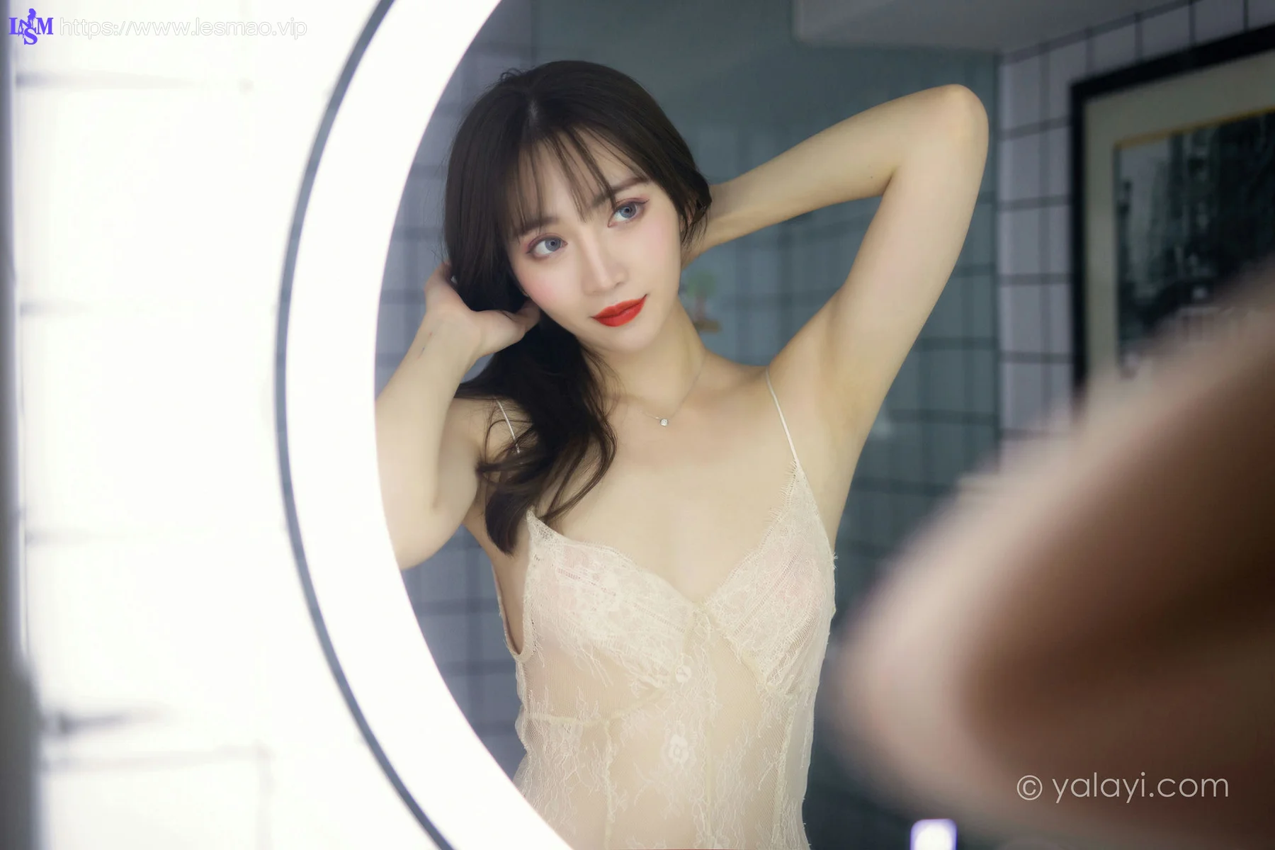 YALAYI 雅拉伊 Vol.815    白雪 惊鸿一瞥 - 3