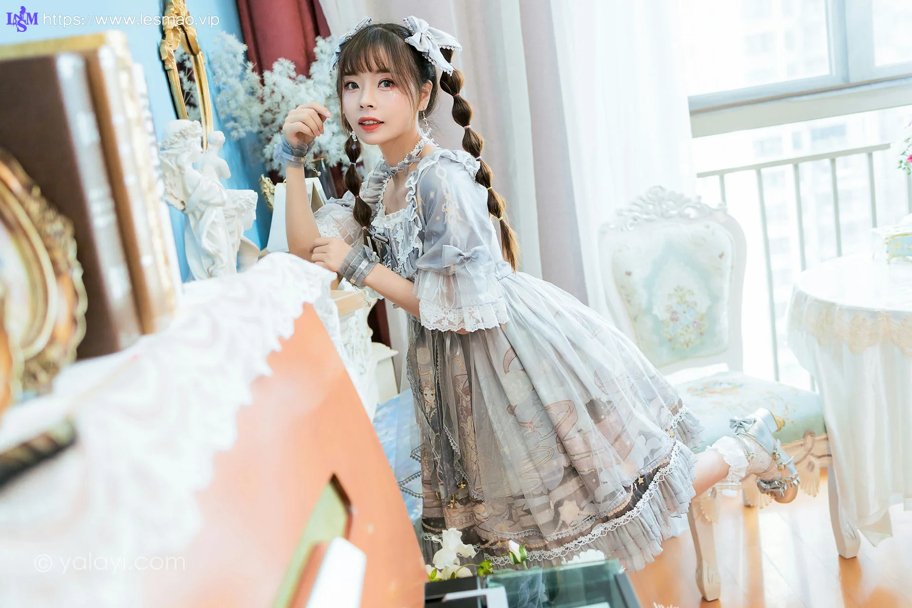 YALAYI 雅拉伊 Vol.830    程小蝶 洛丽塔少女 - 3