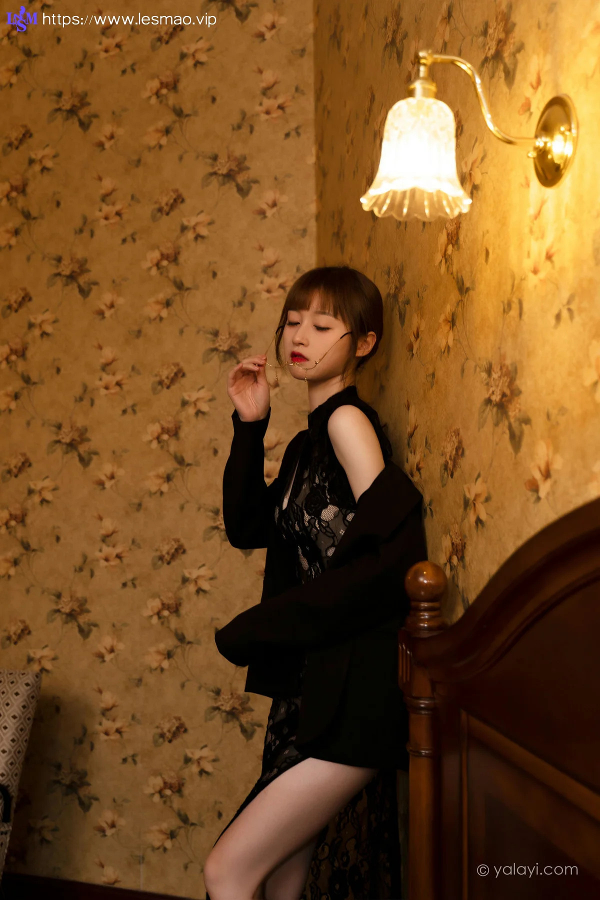 YALAYI 雅拉伊 Vol.836   京京 黑色水滴 - 6