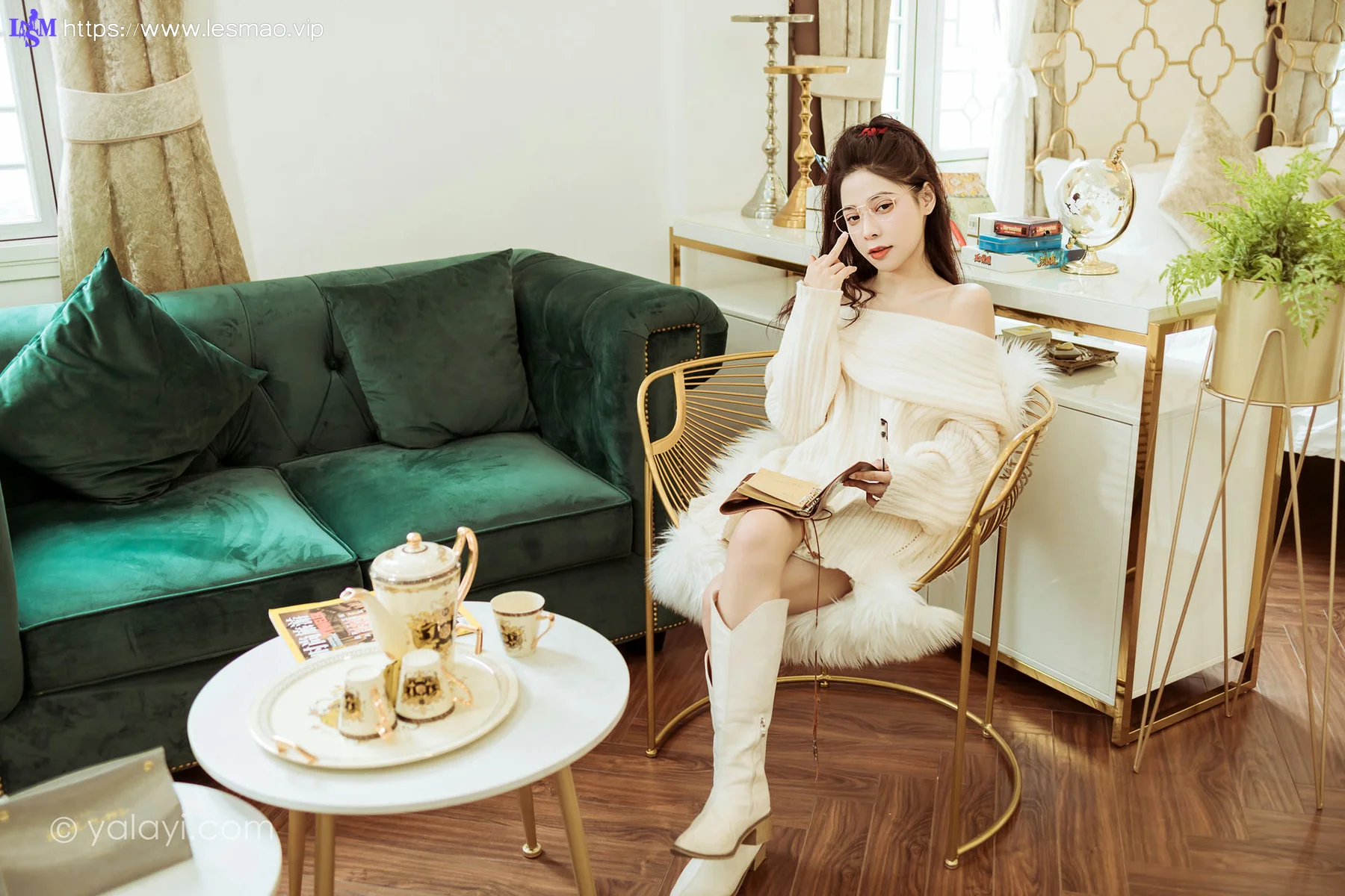 YALAYI 雅拉伊 Vol.872   诗咏 女友来探班 - 5