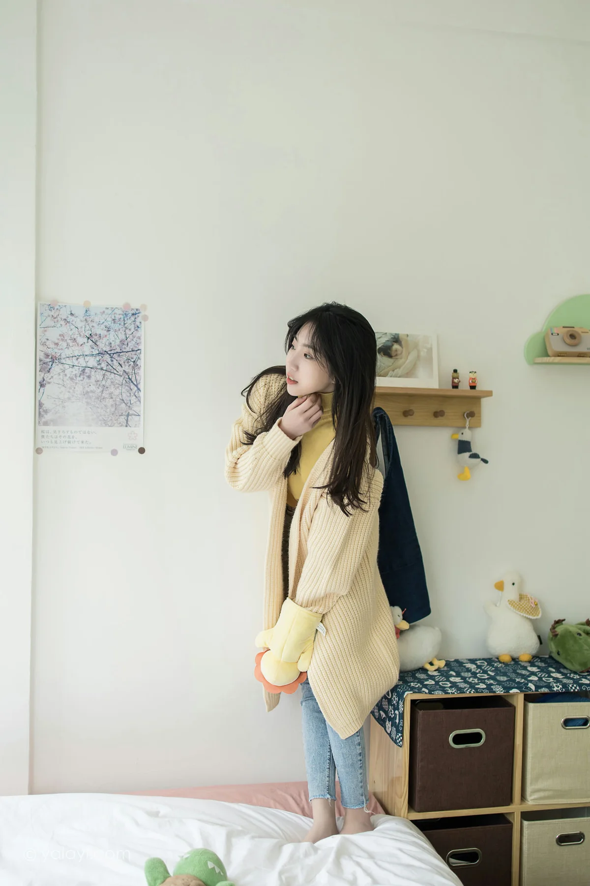 YALAYI 雅拉伊 Vol.877   小乔 玉兰花 - 7