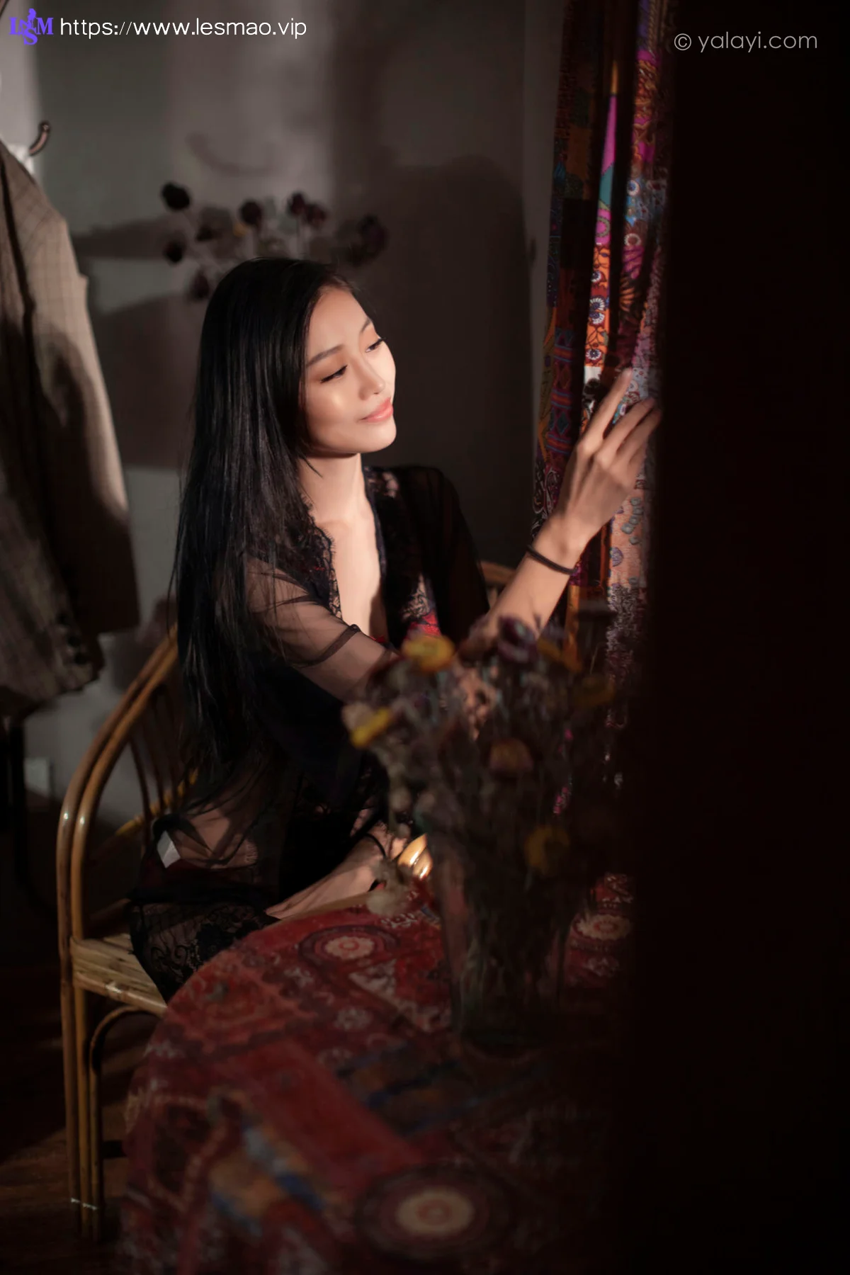 YALAYI 雅拉伊 Vol.959   图雅 一抹红色 - 2
