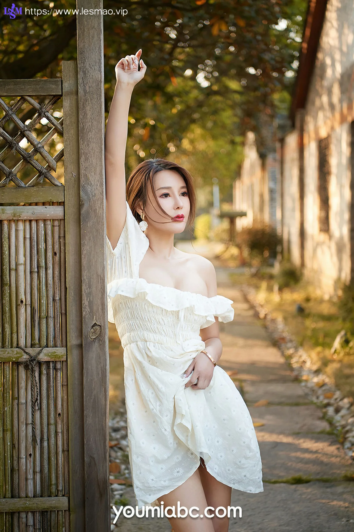YOUMEI 尤美  李多多  香肩美腿嫩模 - 4