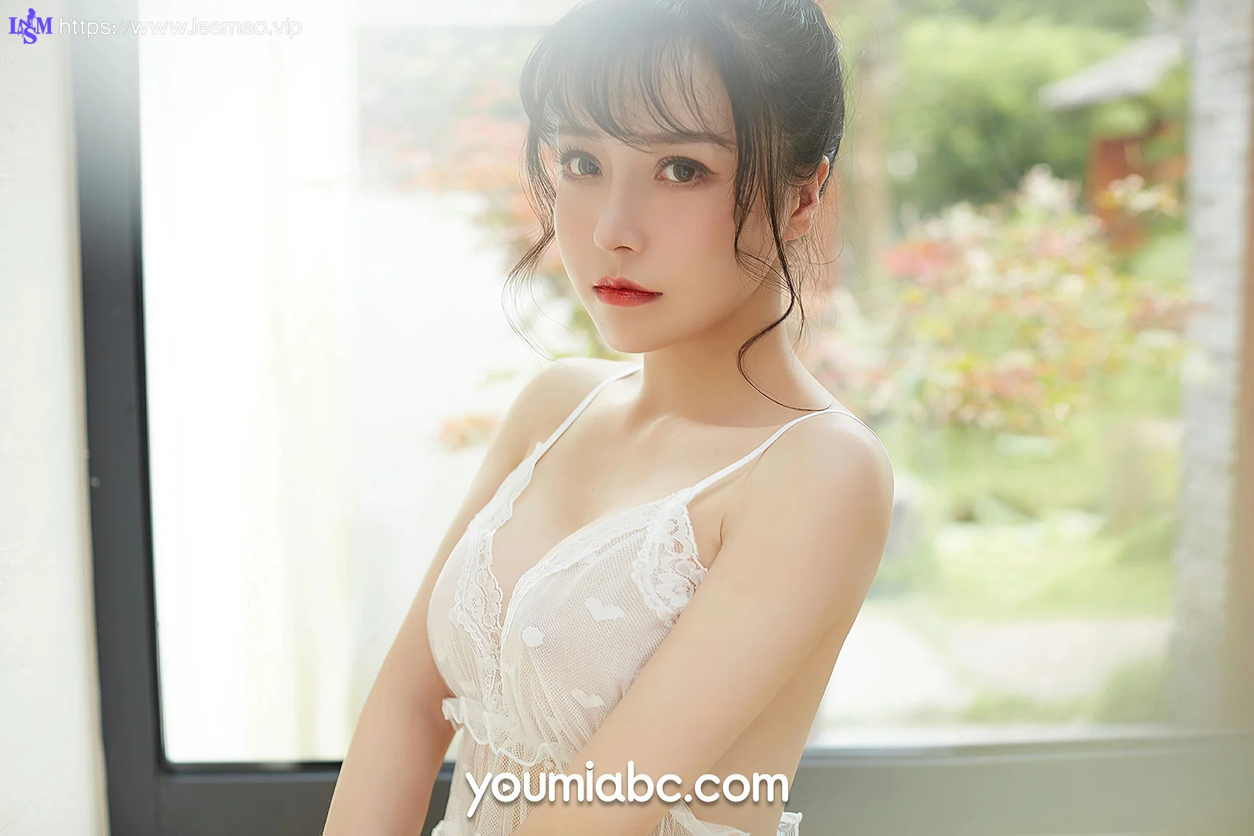 YOUMEI 尤美   白亦ada 透视玉背美女 - 4