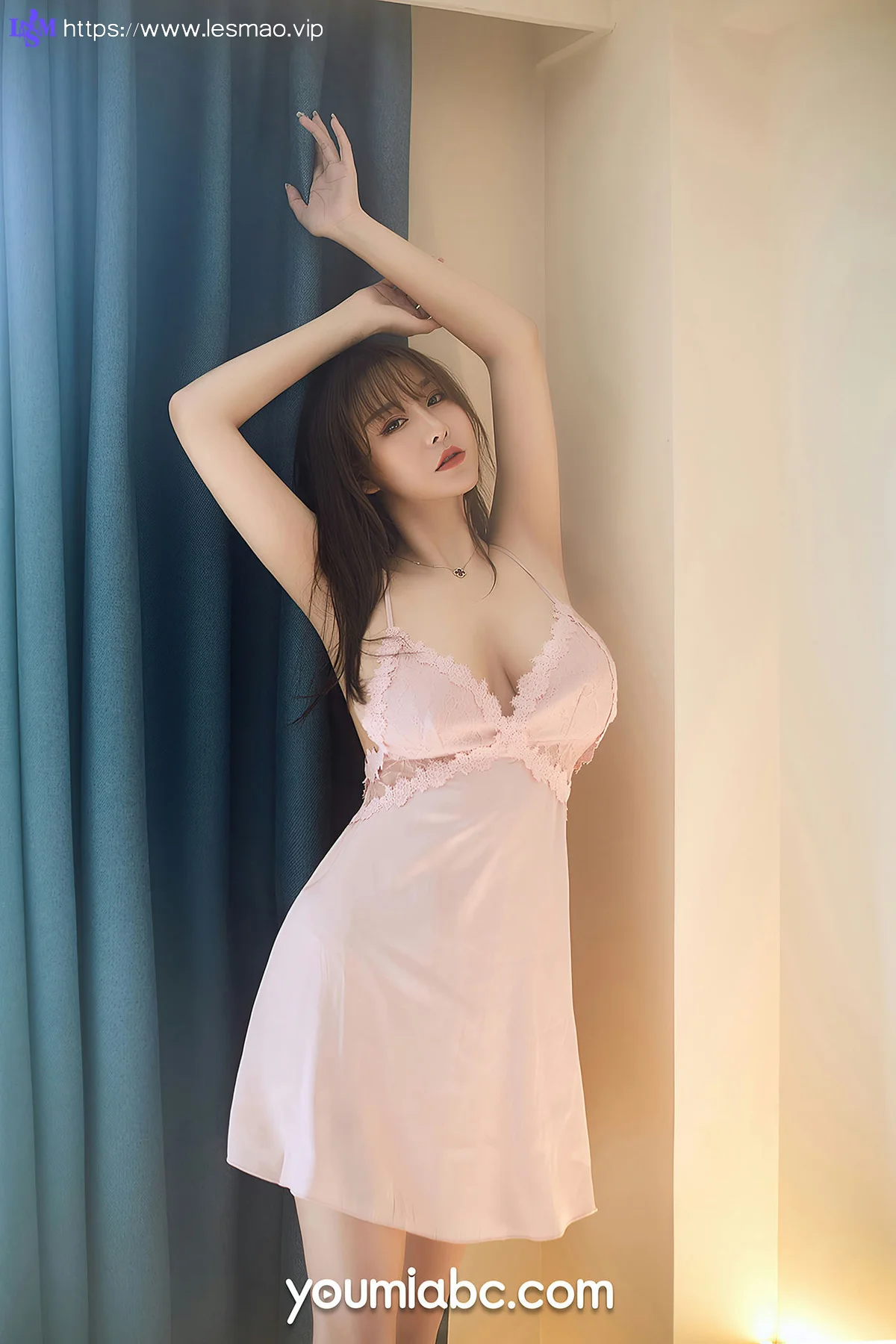 YOUMEI 尤美  费若拉 爆乳睡裙 - 8