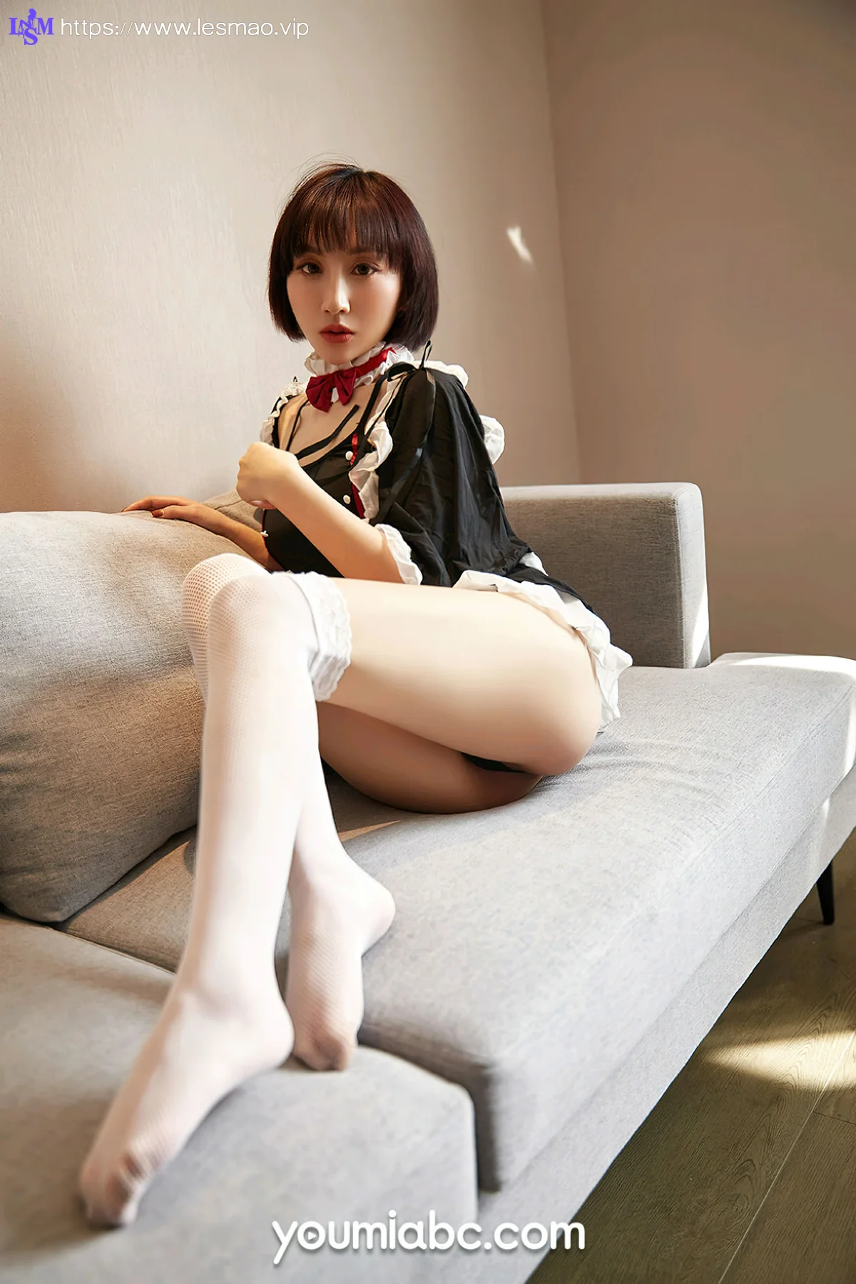 YOUMEI 尤美  2022-10-10-1 林茵茵 萝莉女仆 - 5