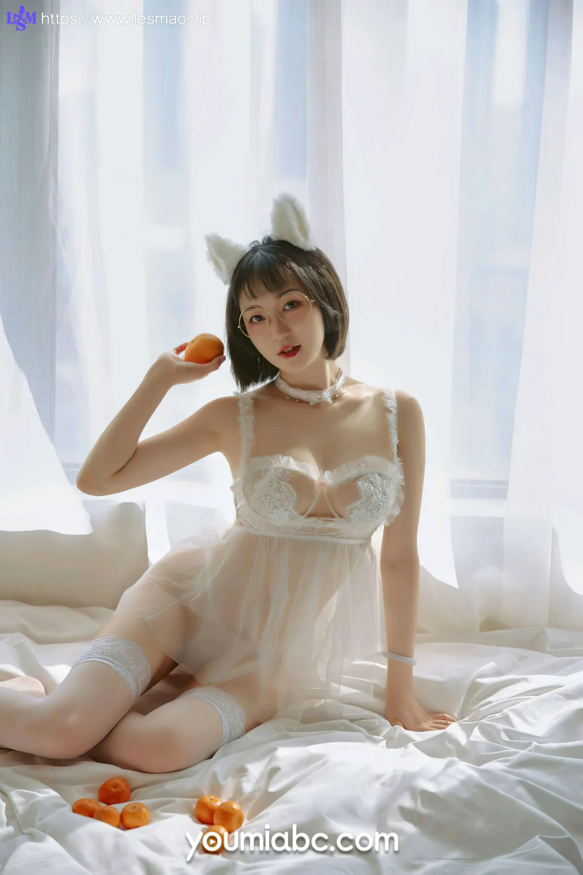 YOUMEI 尤美  2022-10-11-1 龙女宝宝 可爱纯白萝莉少女 - 5