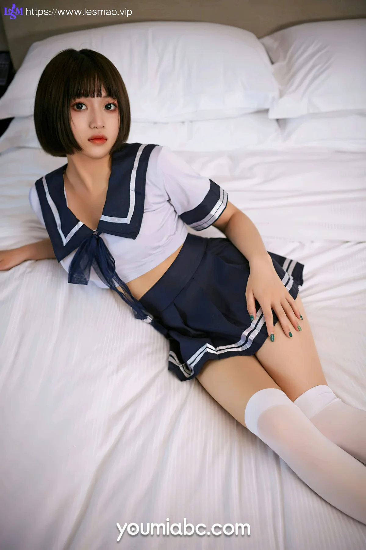 YOUMEI 尤美  2022-10-13-1 萌萌 jk制服少女 - 4