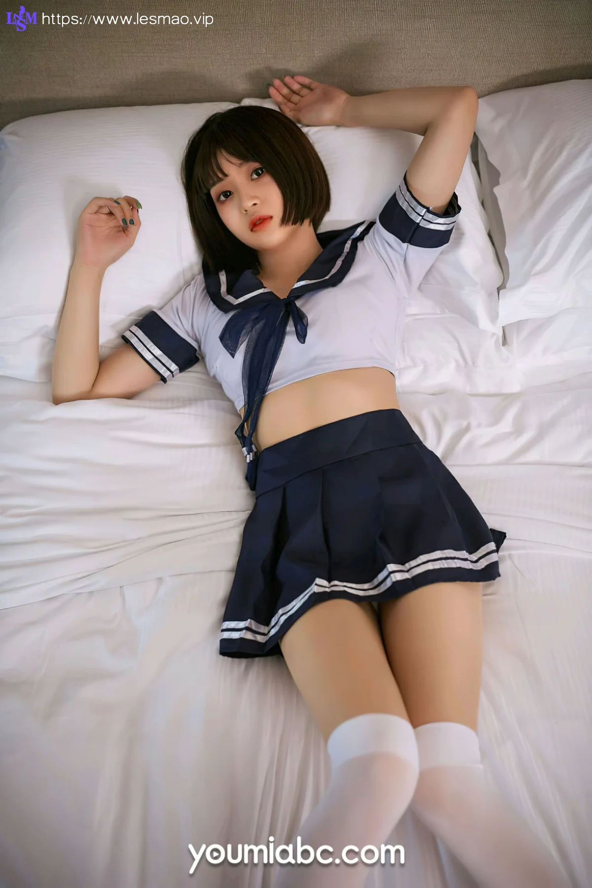 YOUMEI 尤美  2022-10-13-1 萌萌 jk制服少女 - 6
