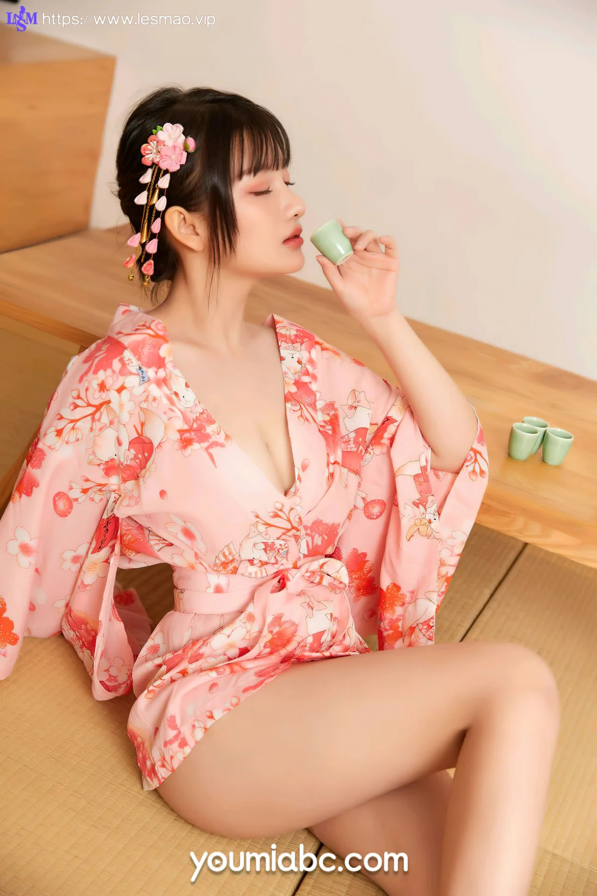 YOUMEI 尤美  2022-10-28-1 尹儿 和服美乳 - 8