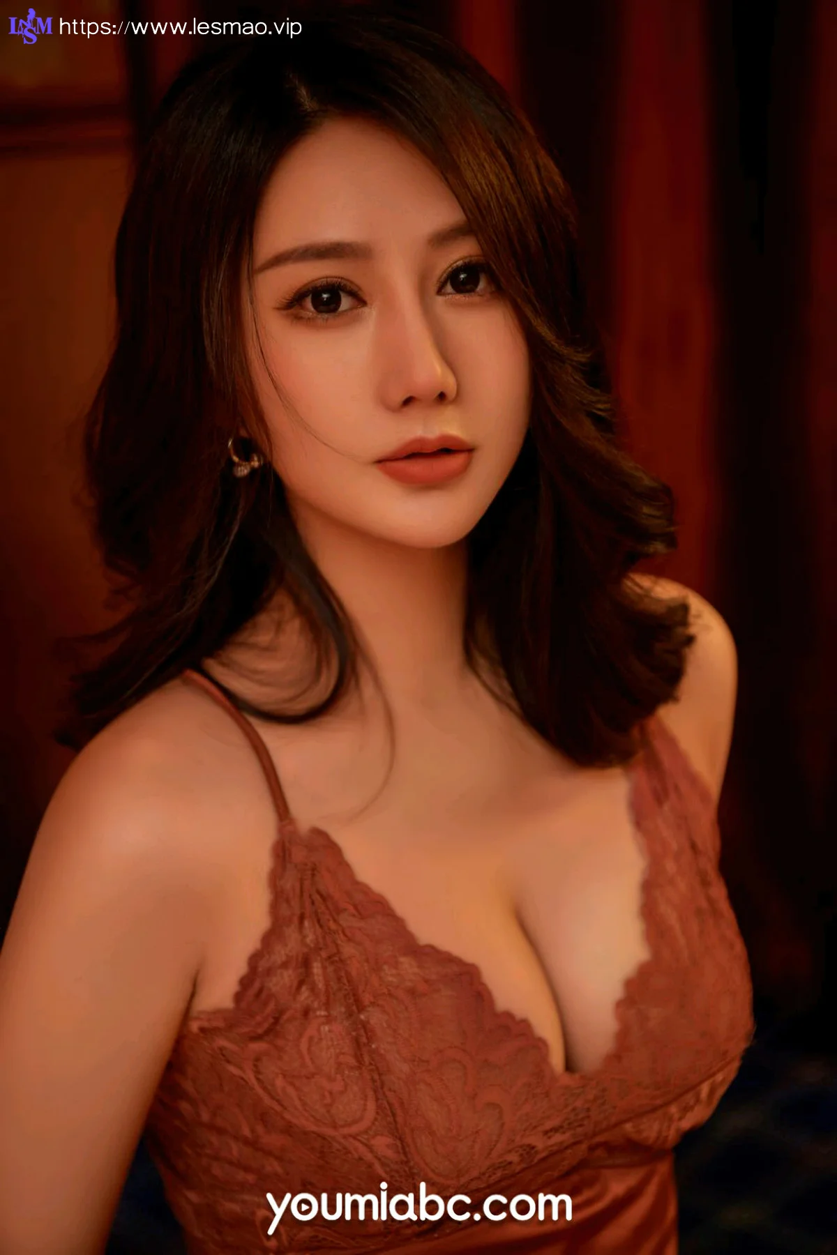 YOUMEI 尤美  2022-11-09-1 沈善熙 性感睡裙 - 9