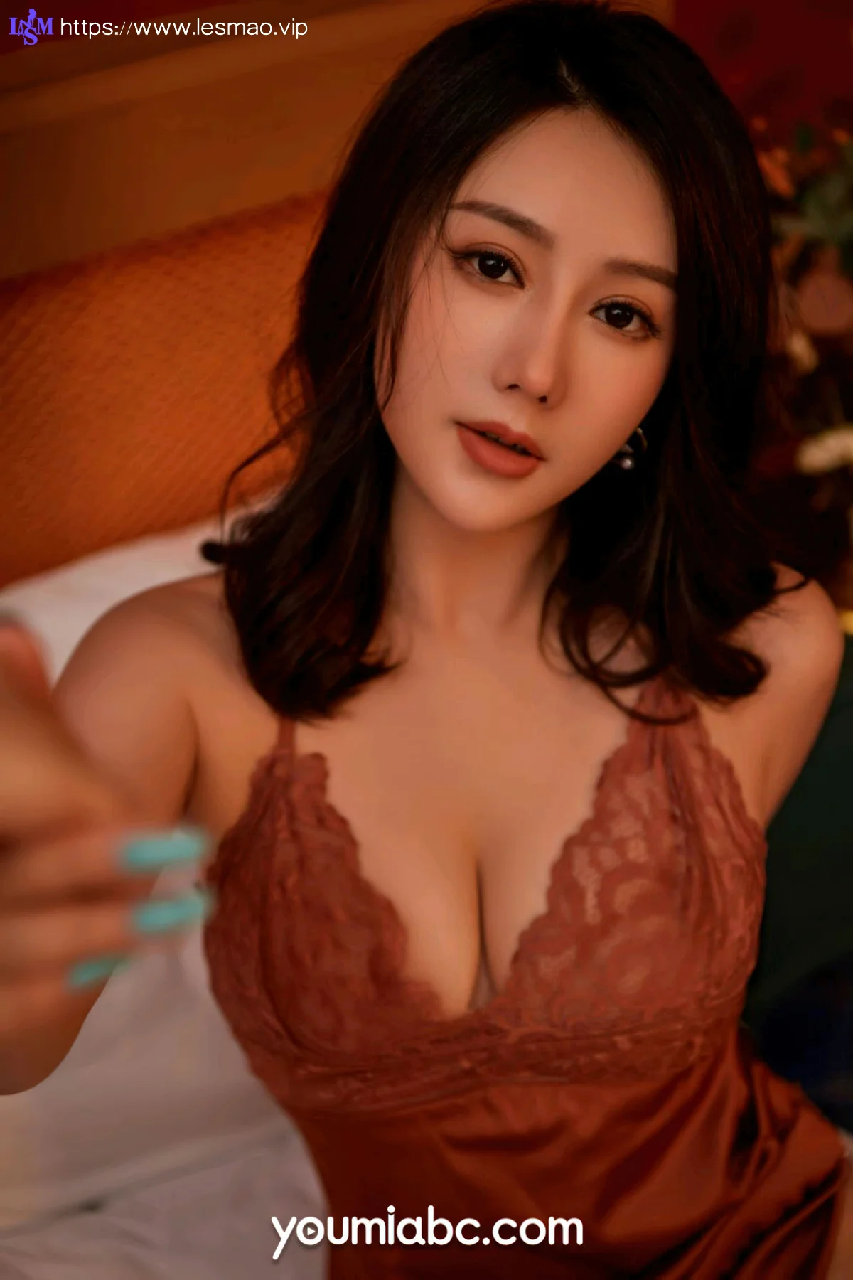YOUMEI 尤美  2022-11-09-1 沈善熙 性感睡裙 - 6