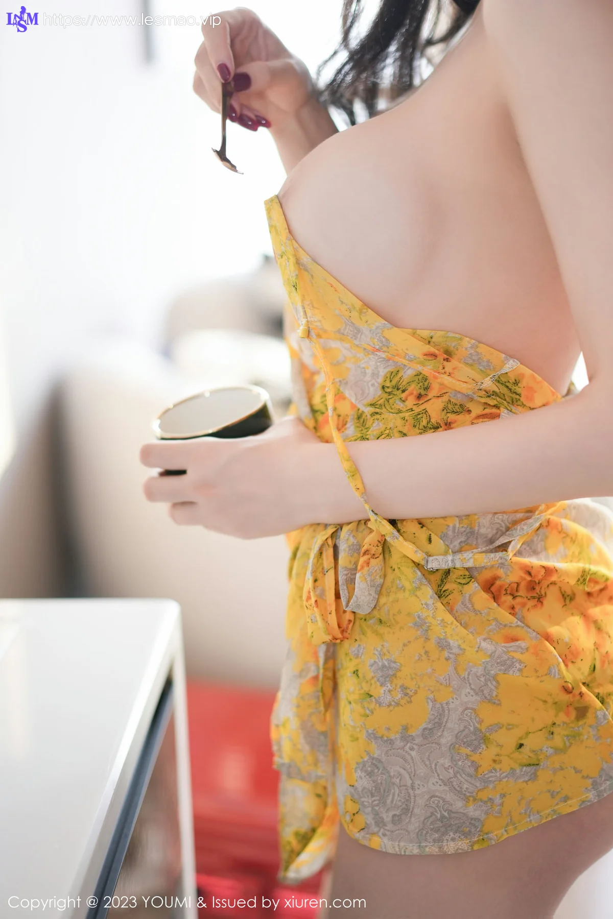 YOUMI 尤蜜荟 Vol.1002 心妍小公主 爆乳纱裙性感写真3 - 6
