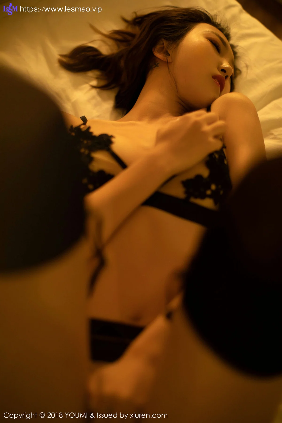 YOUMI 尤蜜荟 Vol.241 冯木木LRIS 短发美女诱惑肥臀 - 5