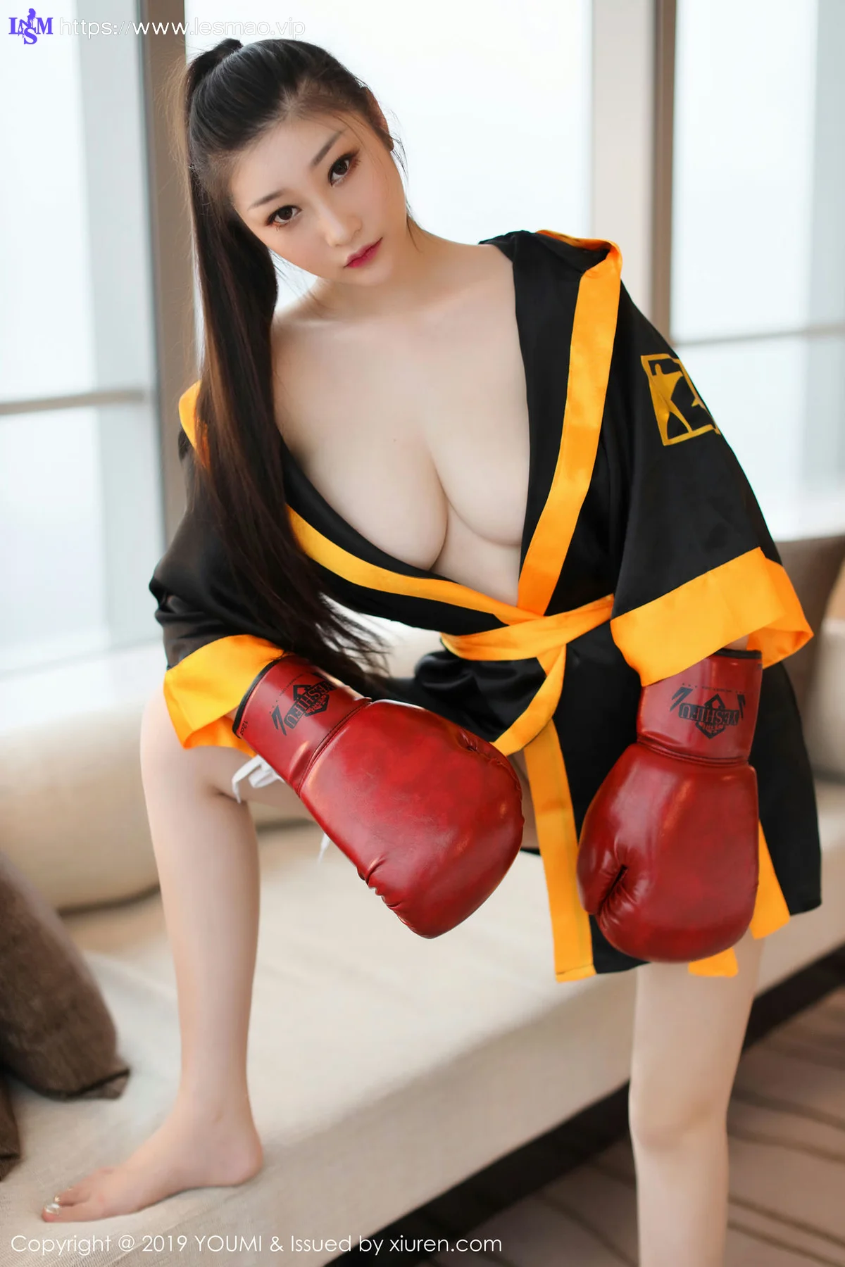 YOUMI 尤蜜荟 Vol.387 女拳击手系列 妲己_Toxic 性感写真 - 9