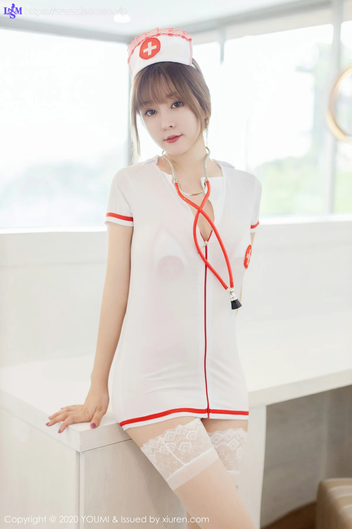 YOUMI 尤蜜荟 Vol.403 王雨纯 护士制服写真 - 3
