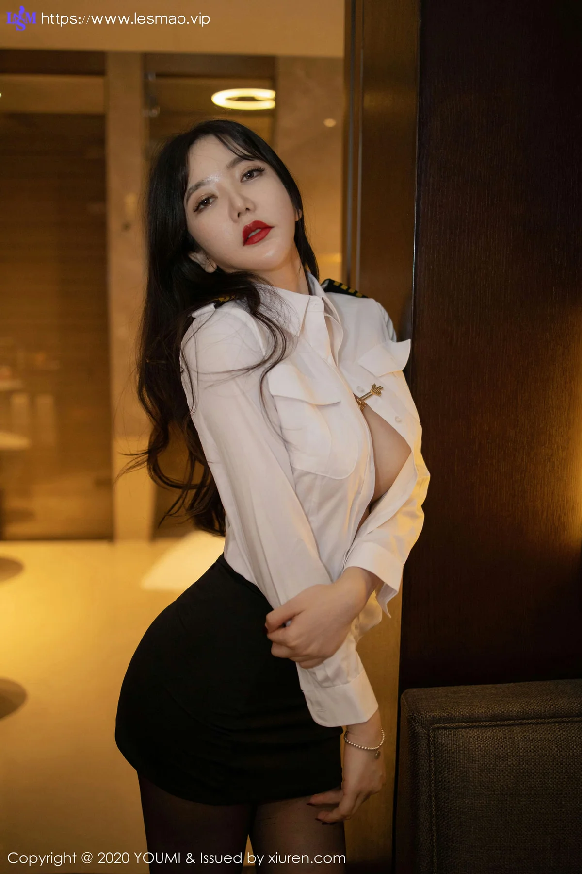 YOUMI 尤蜜荟 Vol.428 职业OL心妍小公主 性感写真 - 9