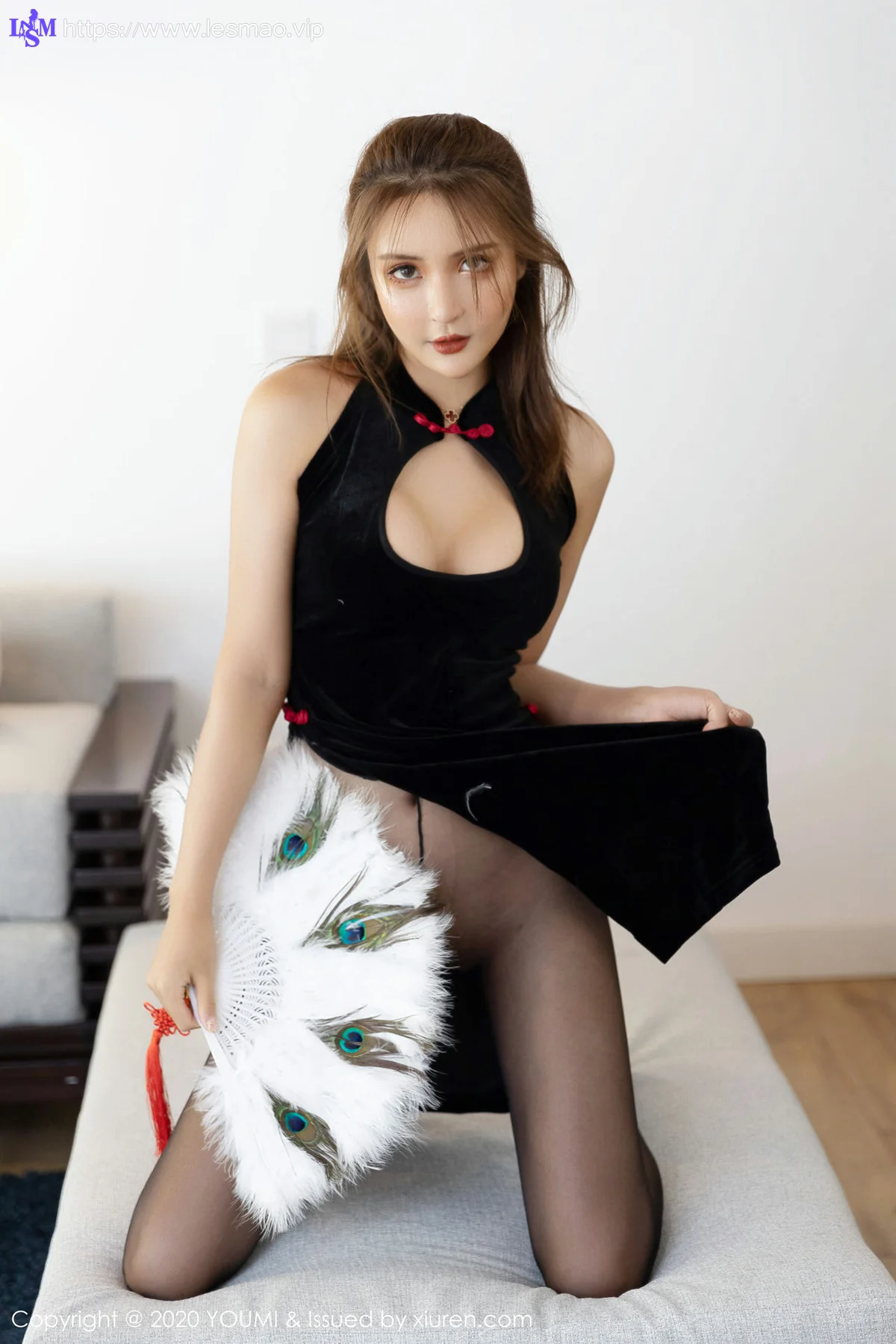 YOUMI 尤蜜荟 Vol.431 旗袍爆乳 Emily顾奈奈 马尔代夫旅拍写真 - 9