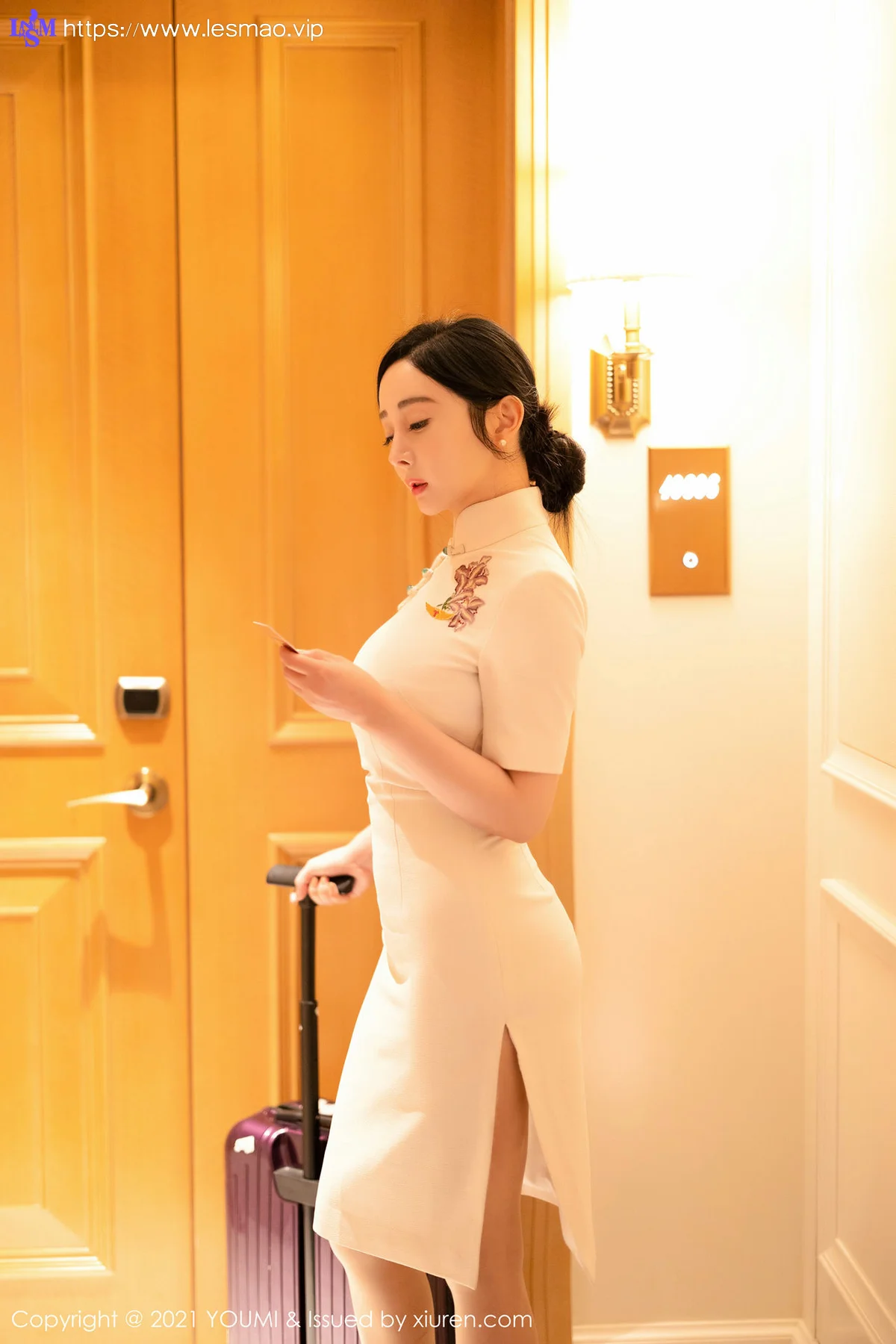 YOUMI 尤蜜荟 Vol.603 剧情空姐女友 允爾 - 4