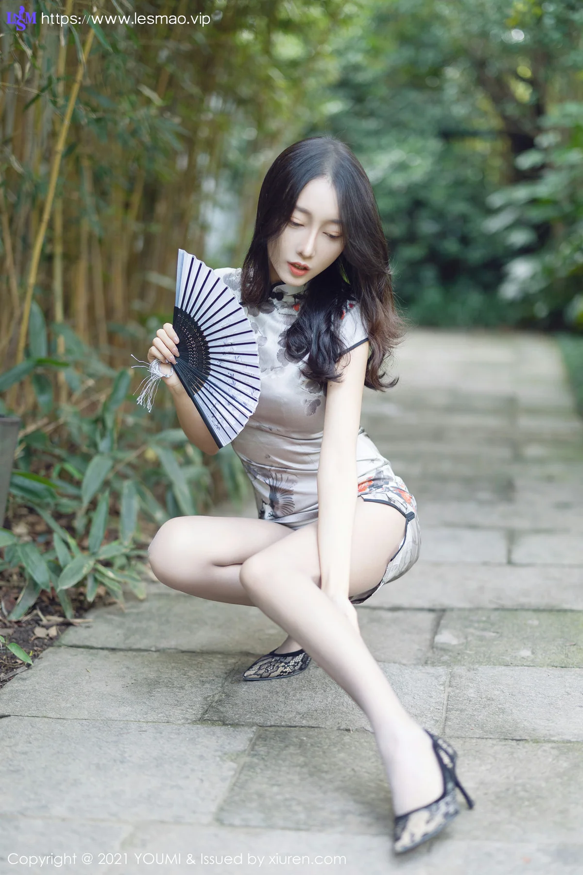 YOUMI 尤蜜荟 Vol.635  浪漫旗袍 玥儿玥er - 1