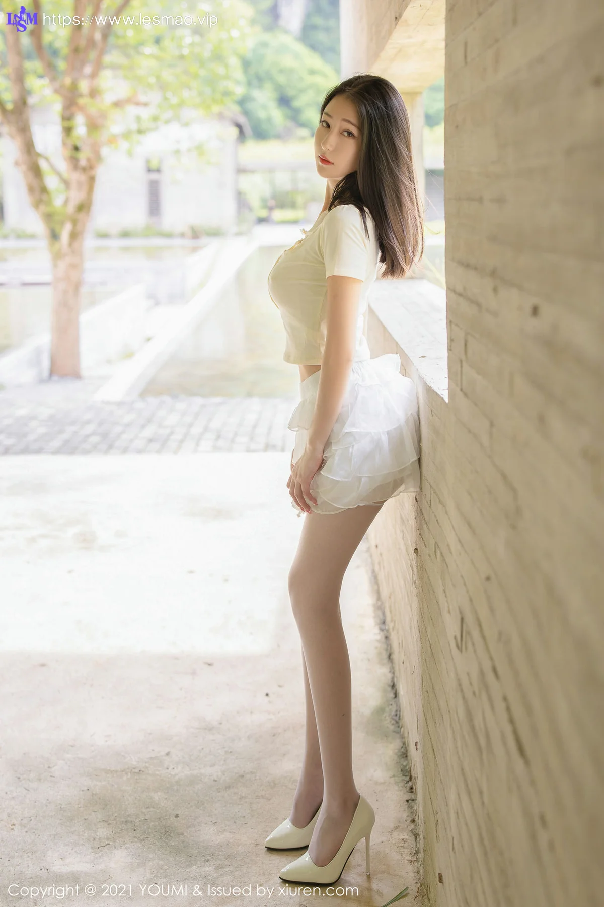 YOUMI 尤蜜荟 Vol.708 轻透迷人服饰 熊小诺 阳朔旅拍22 - 5