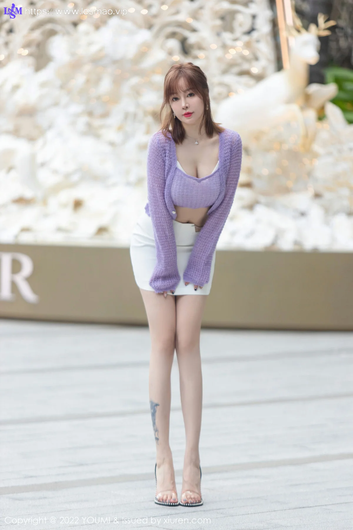 YOUMI 尤蜜荟 Vol.760 白色短裙 王雨纯 三亚旅拍1 - 1