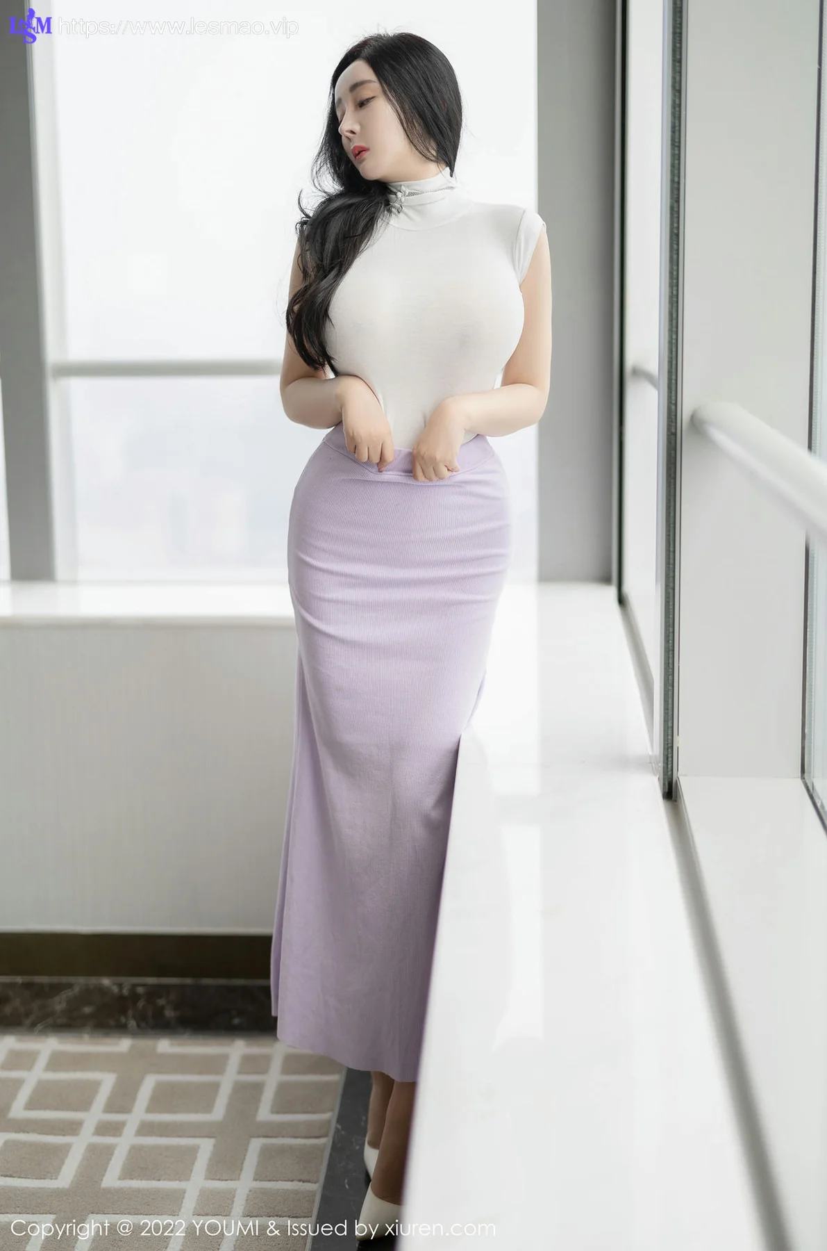 YOUMI 尤蜜荟 Vol.763 魅惑原色丝袜 允爾 性感写真11 - 3