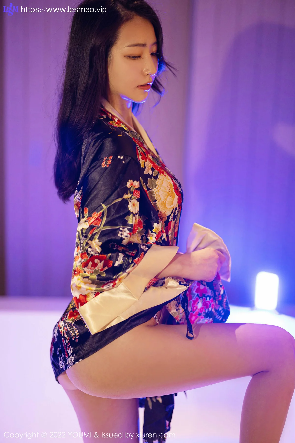 YOUMI 尤蜜荟 Vol.765 花纹上衣 熊小诺 三亚旅拍 - 1