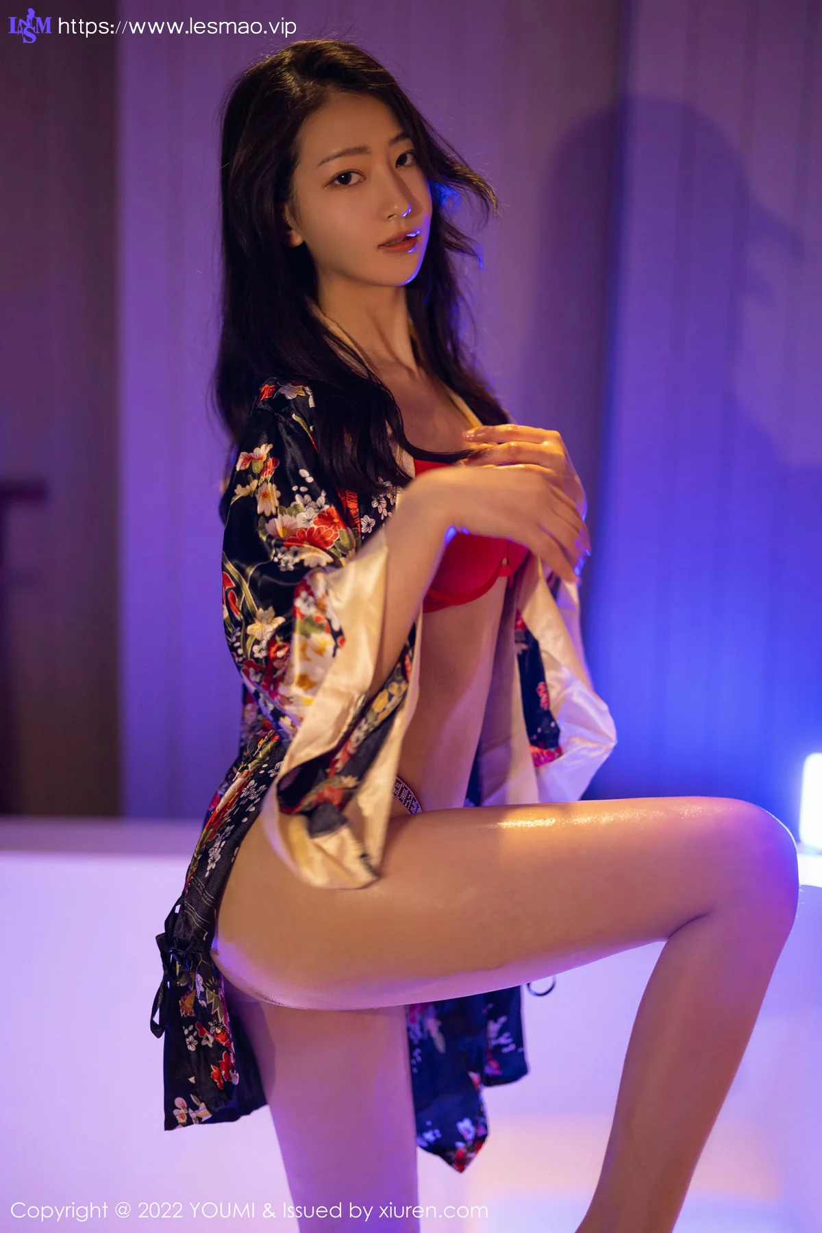 YOUMI 尤蜜荟 Vol.765 花纹上衣 熊小诺 三亚旅拍 - 5
