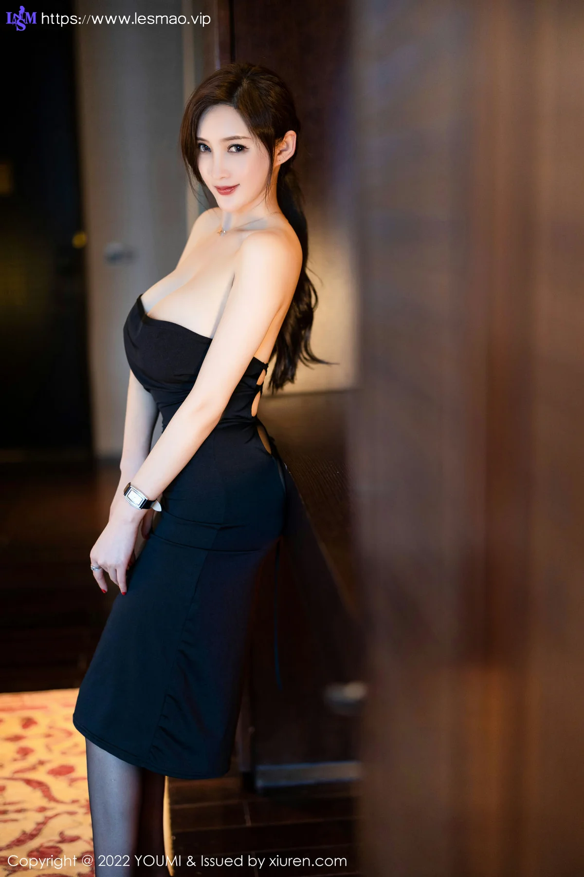 YOUMI 尤蜜荟 Vol.817 诱人黑丝 奶瓶土肥圆矮挫丑黑穷 性感私... - 8