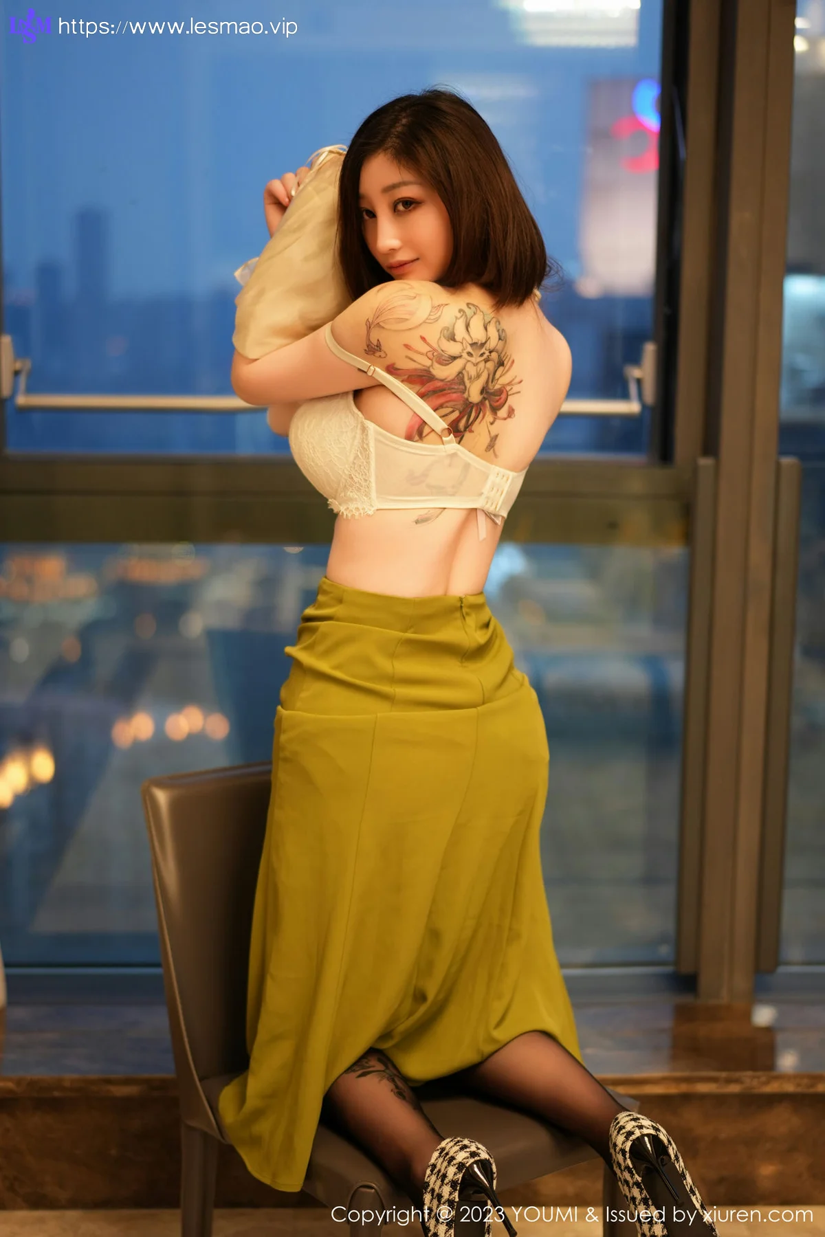 YOUMI 尤蜜荟 Vol.940 妲己_Toxic 白色蕾丝内衣性感写真11 - 4