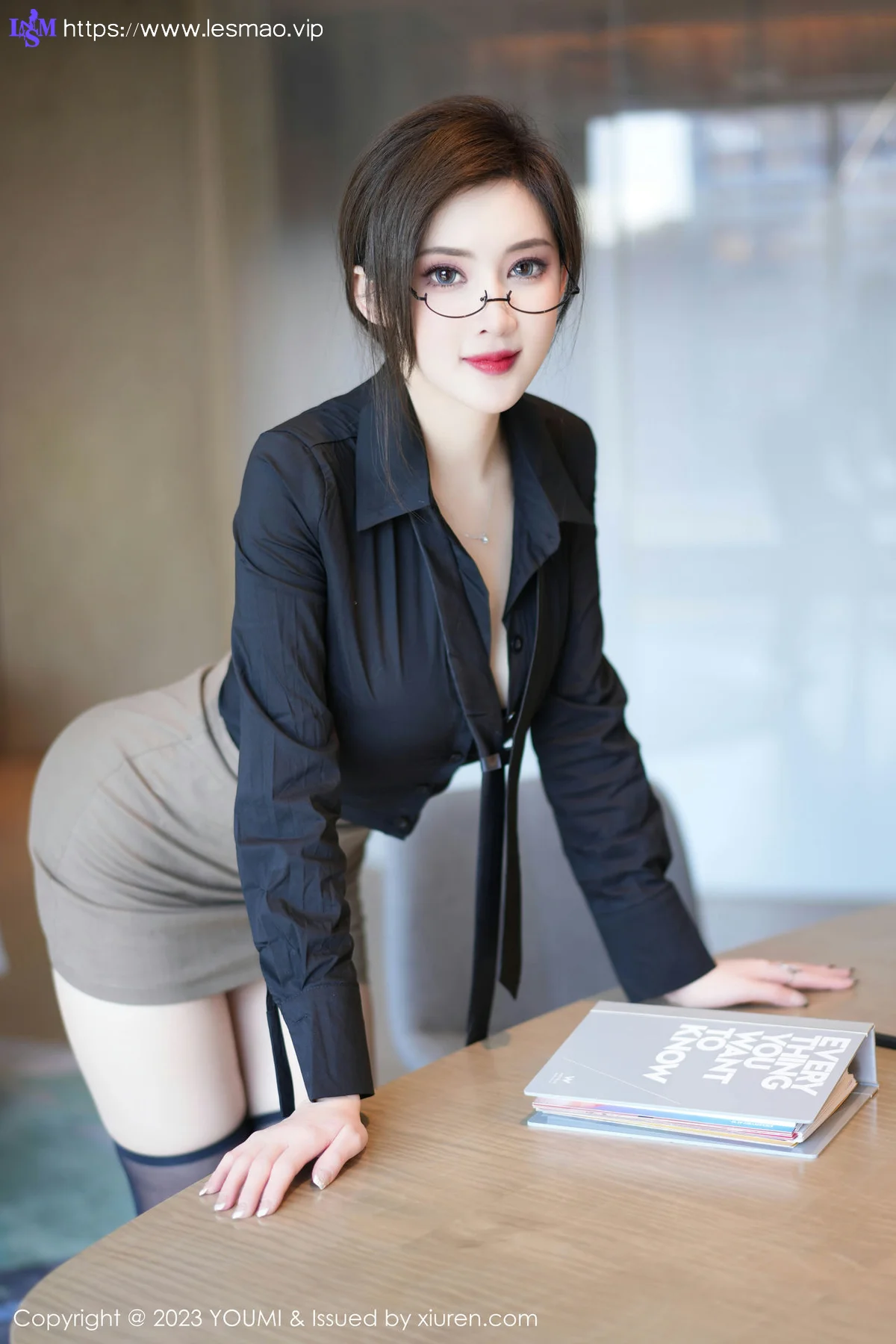 YOUMI 尤蜜荟 Vol.968 Carol周妍希 魅惑黑丝性感私房33 - 4