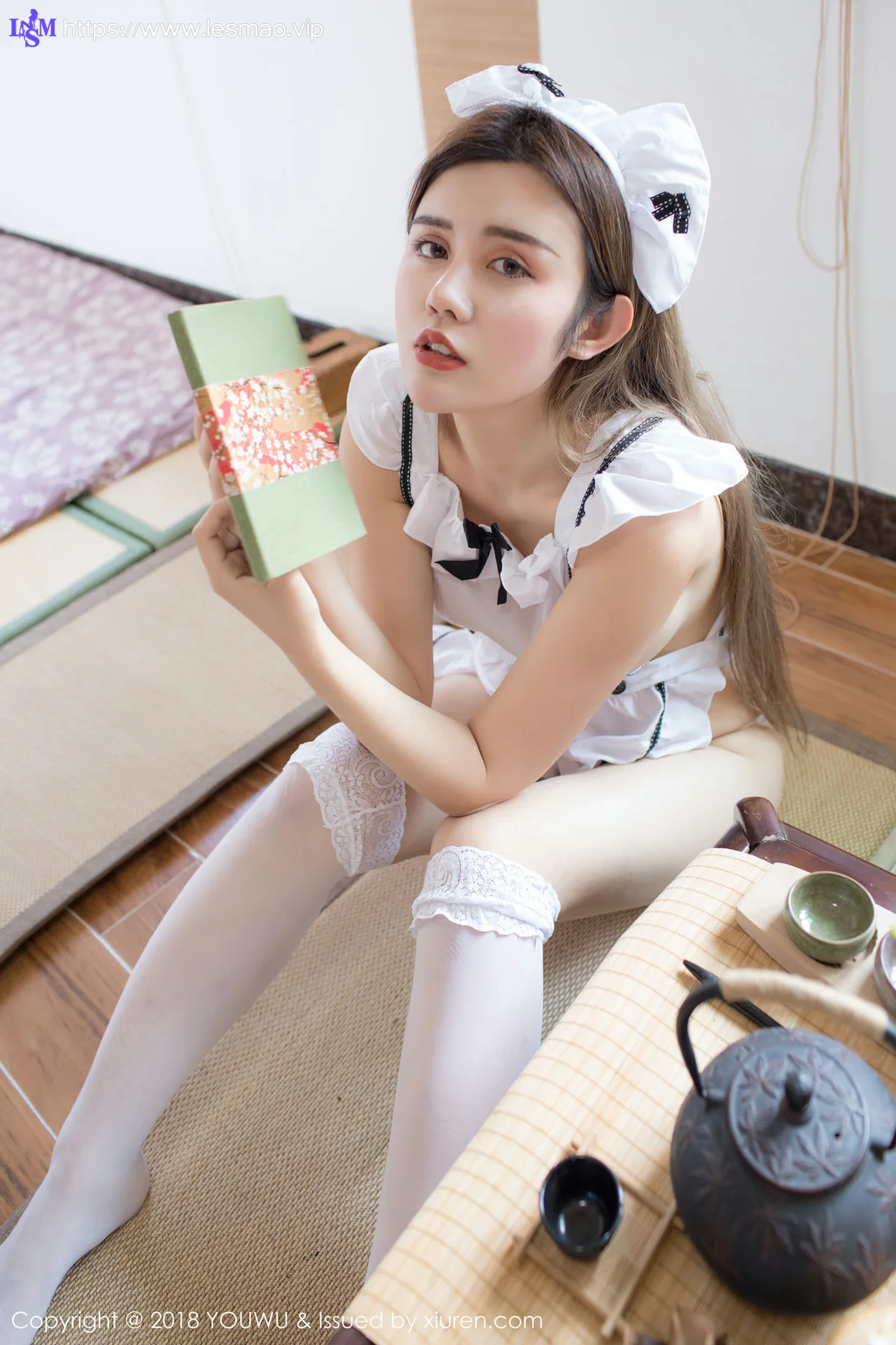 YouWu 尤物馆 Vol.124 Cris_卓娅祺 女神女仆制服 - 7
