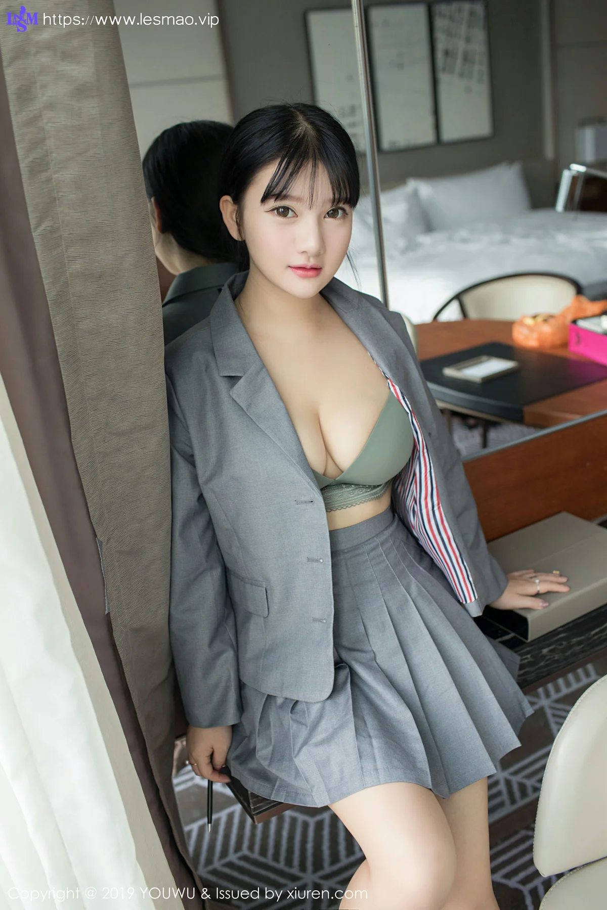 YouWu 尤物馆 Vol.138 小尤奈 透视连体衣 - 3