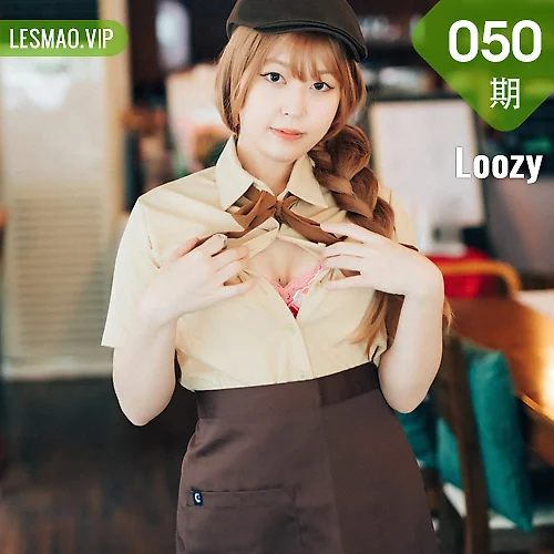 Loozy No.050 Mozzi咖啡馆美女