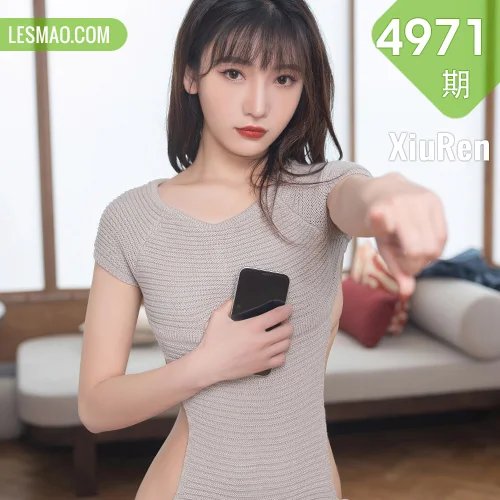 XiuRen 秀人 No.4971 灰色毛线衣 陆萱萱 珠三角旅拍11
